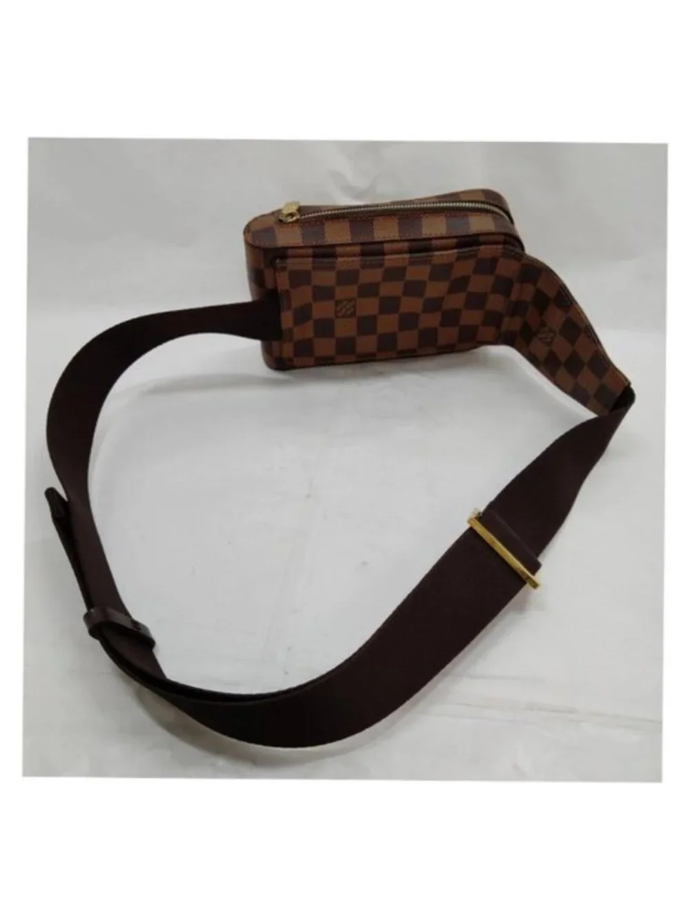 Authentic Louis Vuitton Geronimos Damier Ebene Crossbody Sling Waist Bag - Picture 6 of 16